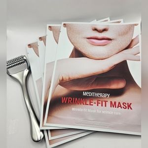 Meditherapy Wrinkle Fit Mesh Sheet Mask+ Boosting Roller